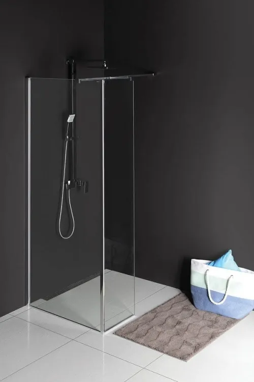 MODULAR SHOWER ścianka do montażu dodatkowego panela, 800 mm