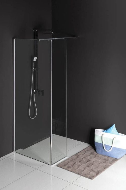 MODULAR SHOWER ścianka do montażu dodatkowego panela, 1100 mm