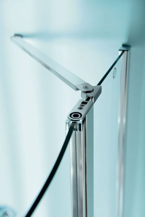 ZOOM LINE kabina prysznicowa półokrągła 1000x1000mm, szkło czyste, lewa