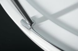 ZOOM LINE kabina prysznicowa półokrągła 1000x1000mm, szkło czyste, lewa