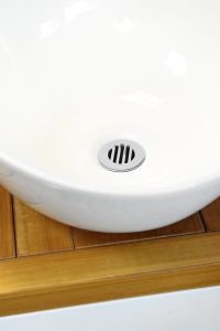 Niezamykalny korek z kratką do umywalek bez przelewu, V 25-50mm, chrom