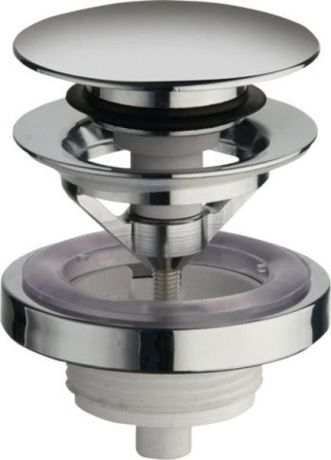 Przejdź do produktu Korek okrągły do umywalek z przelewem Click Clack, V 5-60mm,Cichy,chrom