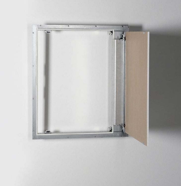 ZARZ drzwi inspekcyjne pod płytki 60x80 cm, otwarcie click-clack, stal ocynkowana