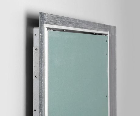 Przejdź do produktu ZARZ drzwiczki rewizyjne pod płytki 60x90cm, otwieranie klik-klak, stal ocynkowana