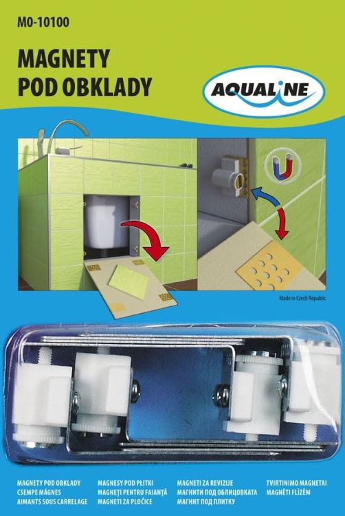 Magnetyczne drzwiczki pod glazurę