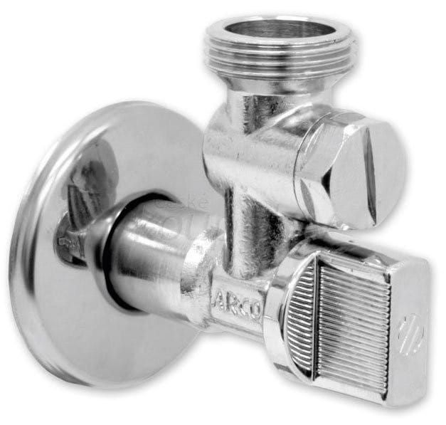 Zawór do pralki  A-801/2'x3/4' z filtrem, chrom
