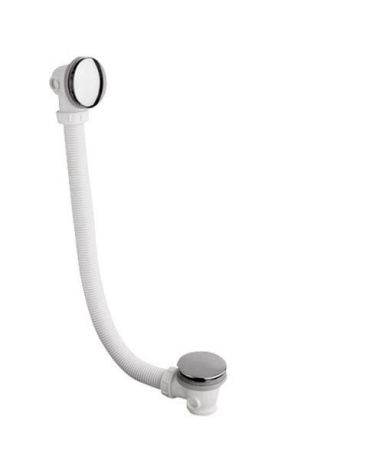 Przejdź do produktu Zestaw odpływowy, klik-klak, długość 900mm, korek 72mm, chrom