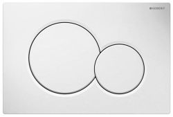 GEBERIT SIGMA01 przycisk do spłuczek, BIALY