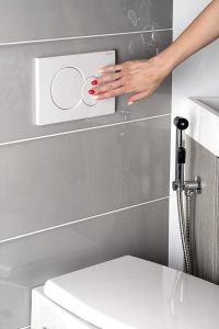 GEBERIT SIGMA01 przycisk do spłuczek, BIALY
