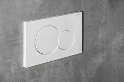 GEBERIT SIGMA01 przycisk do spłuczek, BIALY