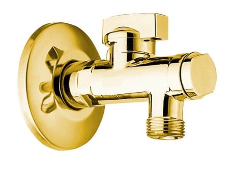 Przejdź do produktu Zawór kątowy 1/2"x 3/8", złoto
