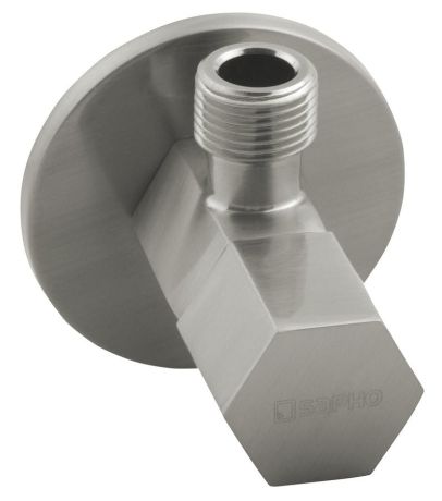 Przejdź do produktu SPY zawór katowy 3/8' x 1/2', nikiel szczotkowany