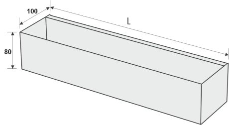 Przejdź do produktu Półka łazienkowa na akcesoria 60x8x10 cm ze stali nierdzewnej lakierowanej na czarno MCJ H80