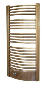 EGEUS grzejnik 595x1154mm, 669W, brąz