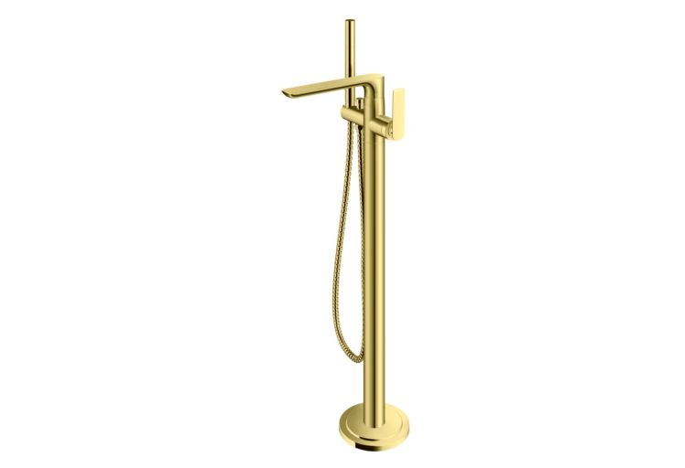 Bateria wannowa wolnostojąca 88 cm złoty Kohlman Experience QF1165EGD