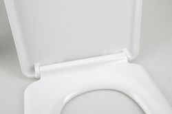 LENA deska WC Soft Close, antybakteryjna, duroplast, biała