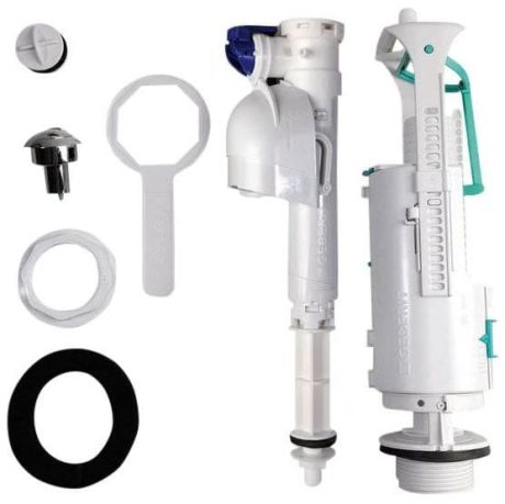 Przejdź do produktu Mechanizm spłukujący, napełnianie od dołu 1/2", chrom