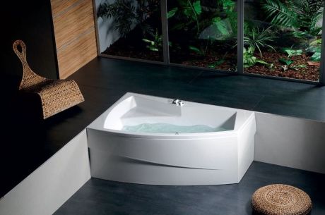 Przejdź do produktu EVIA R wanna asymetryczna 170x100x47cm, biały