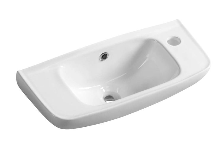 Mała umywalka ceramiczna 51x22 cm (3020)