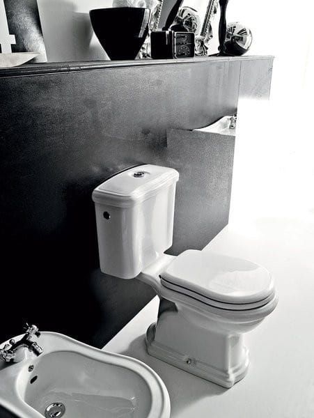 RETRO WC kombi 38,5x41x72cm, dolny odpływ