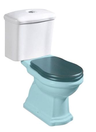 Przejdź do produktu RETRO spłuczka do kompaktu WC, biały