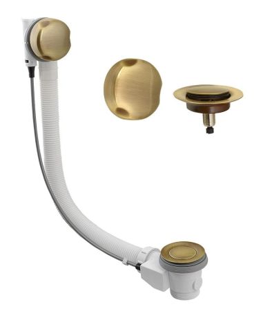 Przejdź do produktu MODEL 06 zestaw wannowy automatyczny, długość 475mm, korek 42mm, brąz