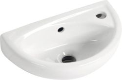 OVAL umywalka ceramiczna 39x23cm