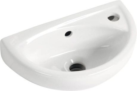 Przejdź do produktu OVAL umywalka ceramiczna 39x23cm, biała