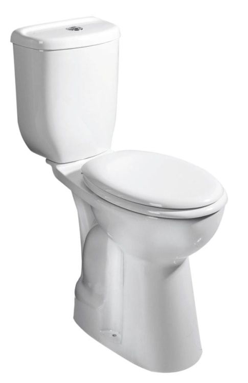 Kompakt WC dla niepełnosprawnych 36,3x67,2cm, dolny odpływ