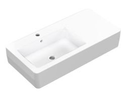 EGO umywalka ceramiczna 90x43cm, z blatem