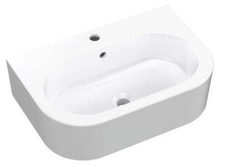 Przejdź do produktu FLO umywalka ceramiczna 60x42cm, biały