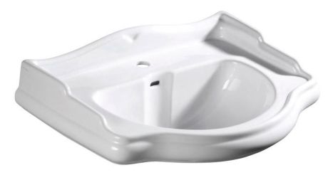 Przejdź do produktu RETRO umywalka ceramiczna 69x52cm, biały