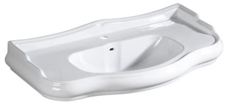 Przejdź do produktu RETRO umywalka ceramiczna 100x54,5cm, biały
