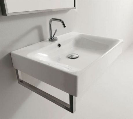 Przejdź do produktu CENTO umywalka ceramiczna 50x45cm, biały