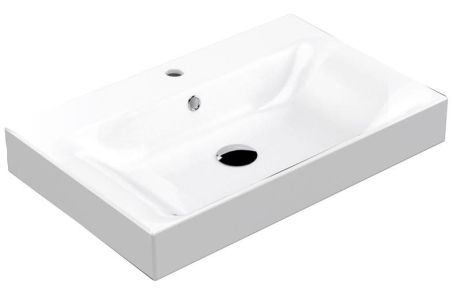 Przejdź do produktu CENTO umywalka ceramiczna 60x45cm, biały