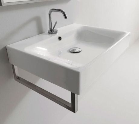 Przejdź do produktu CENTO umywalka ceramiczna 60x45cm, biały