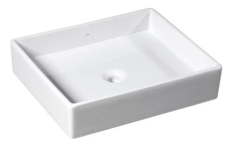 Przejdź do produktu PURITY umywalka ceramiczna nablatowa 50x42cm, biała
