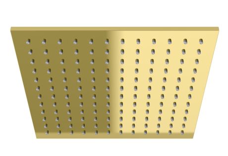 Przejdź do produktu Deszczownica kwadratowa 30x30 cm z ramieniem złoty Kohlman Experience Q30EGD+WQEGD