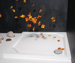 ANETA 90 brodzik kompozytowy, kwadrat 90x90x4cm