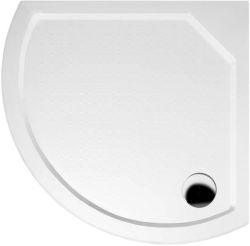 DITA 80 brodzik kompozytowy, półokrągły 80x80x4cm, R590