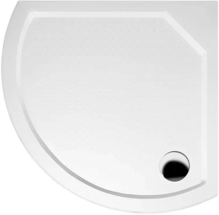 DITA 80 brodzik kompozytowy, półokrągły 80x80x4cm, R590