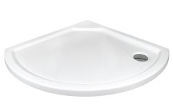 DITA 80 brodzik kompozytowy, półokrągły 80x80x4cm, R590