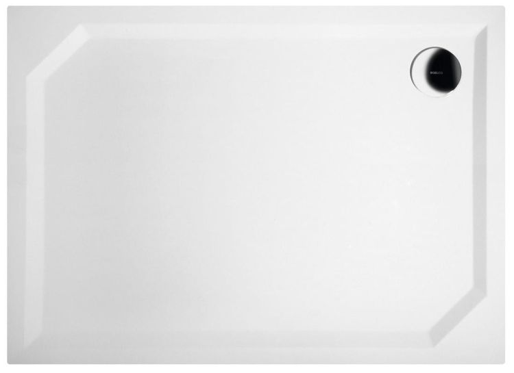 SARA brodzik prysznicowy kompozytowy, prostokąt 110x80x4cm, gładki