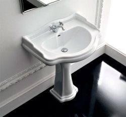 RETRO umywalka ceramiczna 73x54cm