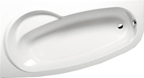 Przejdź do produktu NAOS L wanna asymetryczna 170x100x43cm, biała