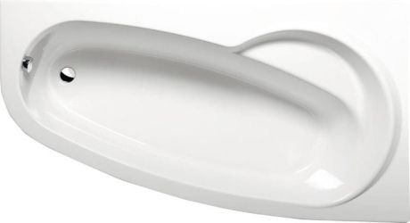 Przejdź do produktu NAOS R wanna asymetryczna 170x100x43cm, biała