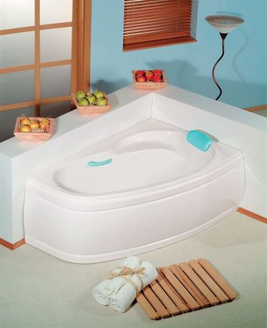Przejdź do produktu NAOS R wanna asymetryczna 170x100x43cm, biała