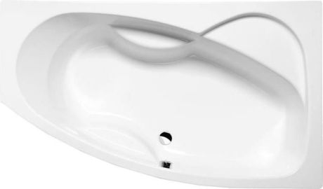 Przejdź do produktu MAMBA R wanna asymetryczna 160x95x44cm, biała
