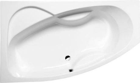 Przejdź do produktu MAMBA L wanna asymetryczna 170x100x44cm, biały