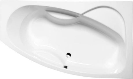 Przejdź do produktu MAMBA R wanna asymetryczna 170x100x44cm, biały